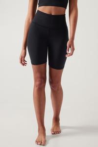 7-Дюймовые шорты Elation с очень высокой талией Athleta, черный