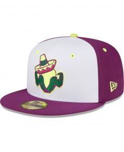 Мужская приталенная шляпа из белого кедра Rapids Kernels Copa De La Diversion 59FIFTY New Era
