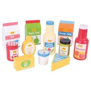 Bigjigs Toys, продуктовый набор II для игровой лавки