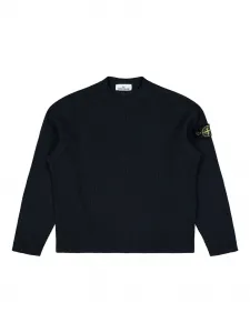 Толстовка с контрастной вставкой Stone Island, синий