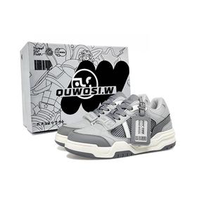 Fun Worth Износостойкие легкие низкие скейтерские кроссовки для увеличения роста унисекс бело-серые, цвет Gray