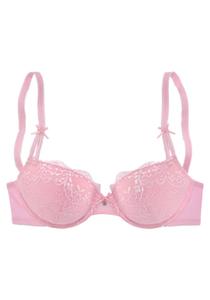 Бюстгальтер с эффектом пуш-ап LASCANA, светло-розовый