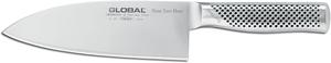 Global G-29 Широкий шеф-нож 17,8 см, серебряный