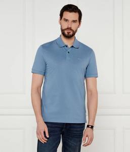 Рубашка поло Regular fit Boss, синий