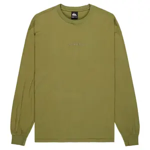 Лонгслив Quiksilver Salt Water, зеленый