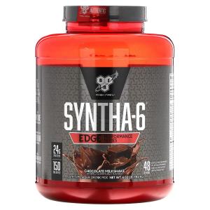 BSN Syntha-6 Edge Протеиновая сухая смесь для приготовления напитка шоколадный молочный коктейль 4,02 фунта (1,82 кг)