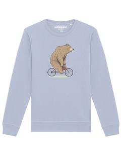 Толстовка Watapparel Fahrradbär, светло-синий