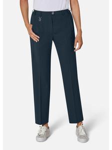 Тканевые брюки GOLDNER Trevira-Schurwollhose CARLA, цвет marine