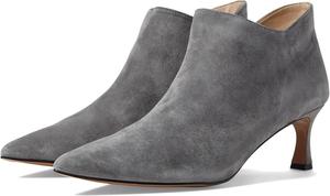 Женские ботильоны SHODENSE с острым носком на каблуке-кирпичике, замшевые, с 2-дюймовым тонким средним каблуком, короткие повседневные ботильоны с каблуком-кирпичиком для офиса, размер 4-11 M US, Suede Grey