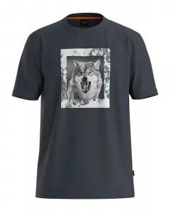 Мужская футболка с коротким рукавом Boss, серый