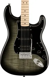 НОВЫЙ Squier Affinity Stratocaster FMT HSS - Black Burst, быстрая доставка! Поддержите малый бизнес и покупайте здесь!!