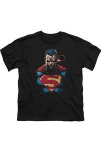 Футболка с Суперменом для детей Gildan, черный