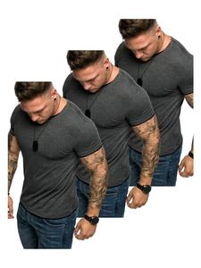 Набор из 3 футболок 3. LAKEWOOD (3 шт. антрацитово-черного цвета)