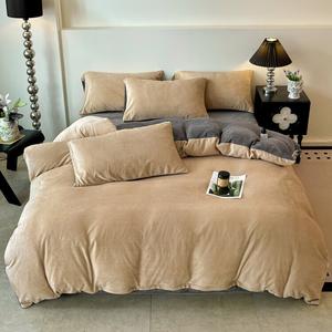 LUOLAI HOME Комплект постельного белья 1,8 м, 4 предмета: пододеяльник 180x220 см