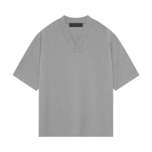 Футболка Fear Of God Essentials Fear of God Essentials V Neck 'Dark Heather Oatmeal', серый