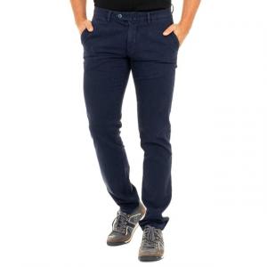 Длинные мужские брюки с прямым подолом кмта01 La Martina, синий