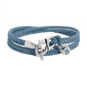 DIOR Браслеты Unisex Blue из латуни, полиэстера и хлопка