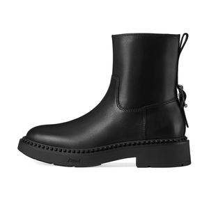 ASH Женские ботильоны из натуральной кожи MAGNUM Collection, черные