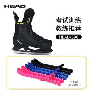 HEAD Коньки для фигурного катания, зимние коньки, детские, мужские и женские взрослые, фигурные коньки s90-2, хоккейные коньки s90 + чехлы для лезвий, размер 29
