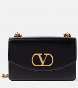 Сумка через плечо Vain Medium из кожи Valentino Garavani, Nero