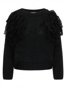 Женский свитер черного цвета usha FESTIVAL