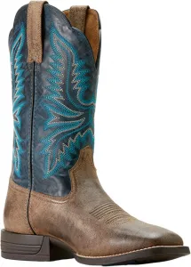 Мужские ковбойские сапоги ARIAT Brush Creek в западном стиле, темно-синий