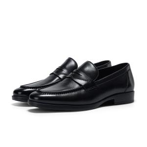 Мужские повседневные туфли HALEBOSS низкие черно-коричневые