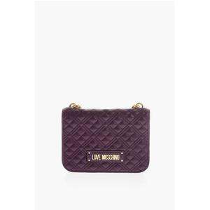 Сумка через плечо из стеганой искусственной кожи LOVE Moschino, Purple
