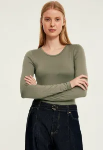 Топ с длинными рукавами Kappahl, Khaki