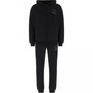 Яхтенная повседневная спортивная одежда Мужская черная Paul & Shark