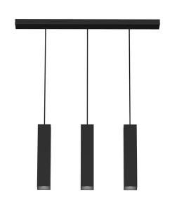 Подвесной светильник Lumicom Cube Linear H30 X3, 50x30x50 см, черный
