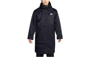Пальто мужское черное Nike, черный