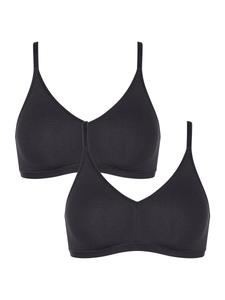 Бюстгальтер-футболка SLOGGI  GO Daily Cotton Soft, черный