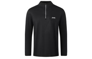 Футболка поло унисекс Jeep, чистый черный