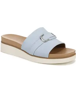 Женские сандалии Genevieve на платформе с открытым носком и квадратным мыском LifeStride, синий