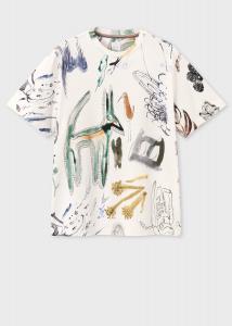 Футболка с принтом "Little Beasts" по всей поверхности