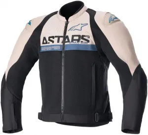 Текстильная мотоциклетная куртка Alpinestars SMX Air Perforated, черно-бежевая, 2-black/beige