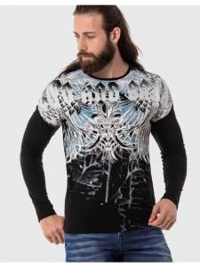 Функциональный лонгслив Cipo & Baxx, черный