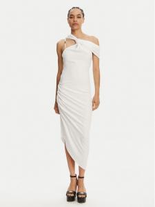 Коктейльное платье облегающего кроя 78HAO903 Versace Jeans Couture, белый