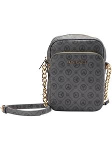 Сумка через плечо Carlo Colucci, серый/светло-серый