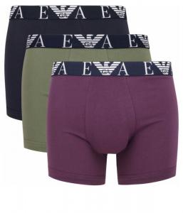 Боксеры Emporio Armani с логотипом 3 шт, мультиколор