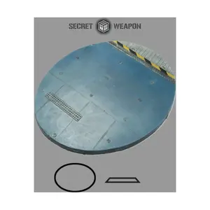 Скошенное основание 95x120 мм — кабина экипажа, Miniature Bases - Flight Deck