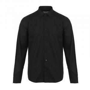 VERSACE JEANS COUTURE Мужская черная рубашка