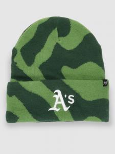 Шапка 47Brand Mlb Oakland Athletics '47 Cuff Knit Beanie, fatigue green