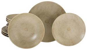 Набор посуды Catania из 12 предметов Creatable, песочный