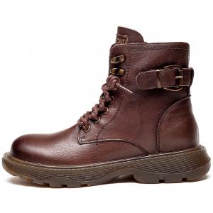 Мартин Боутс Женские Чёрно-Коричневые Джей