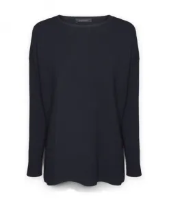 Рубашка с вырезом-лодочкой Elena Mirã², синий