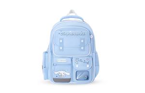 Sanrio Большой женский рюкзак из полиэстера разноцветный, Cinnamon Dog - Blue Small Edition