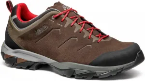 Мужские ботинки ASOLO ACADIA LTH GTX, легкие, дышащие, водоотталкивающие, из замши, на шнуровке, для походов и трекинга, с подошвой с высокой сцепляемостью, темно-коричневый/серый