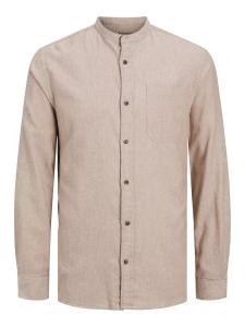 Рубашка на пуговицах классического кроя JACK & JONES JACK & JONES JJEBand, mottled beige